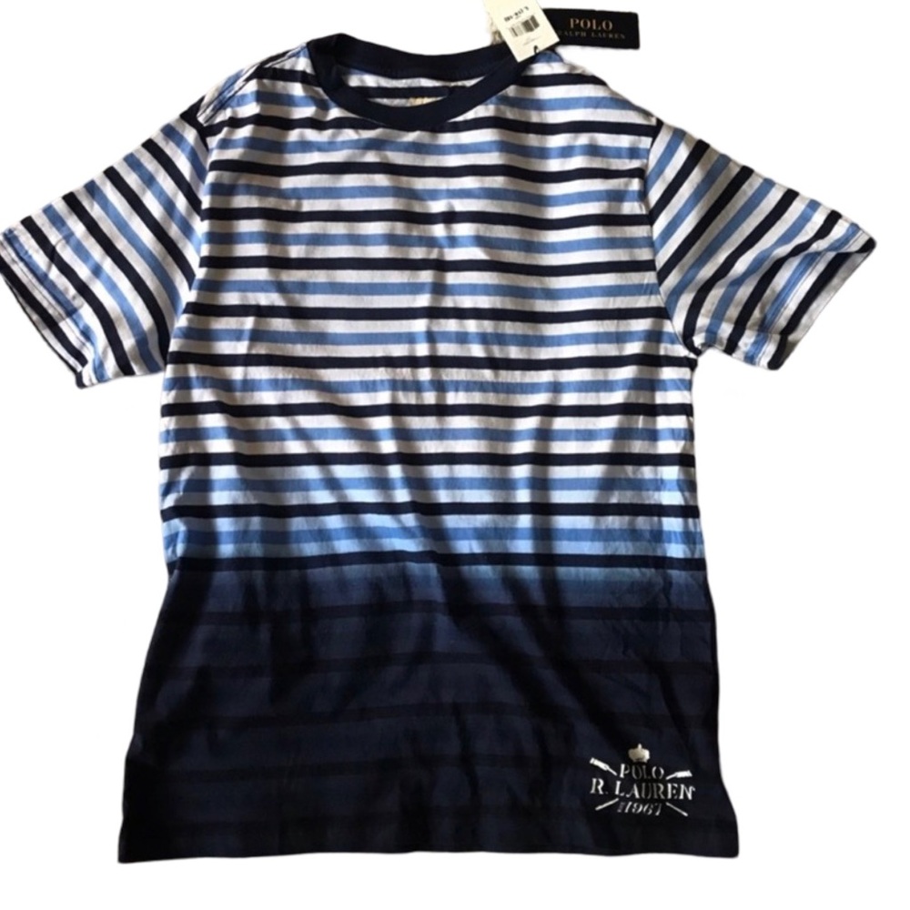 Polo by Ralph Lauren striped Short sleeve Tee NWT